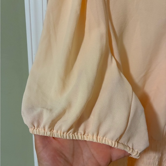 1. State Women's Light Peach Blouse - Picture 3 of 6
